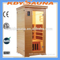Sauna Rooms Type and HEMLOCK Main Material indoor steam sauna